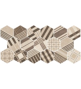 Płytka podłogowa Equipe HEXATILE CEMENT GEO SAND 17,5X20