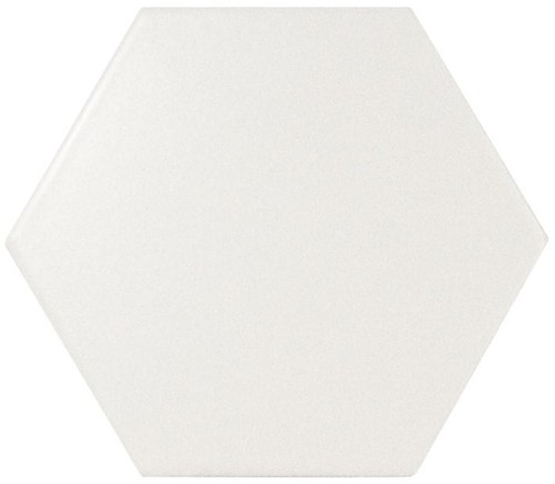 Płytka ścienna Equipe HEXAGON PORCELAIN WHITE MATT 11,6X10,1