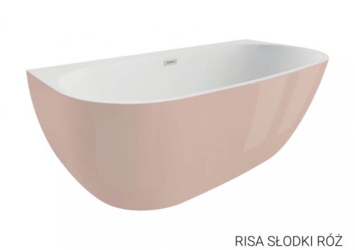 Wanna wolnostojąca Risa 160 Słodki Róż