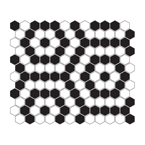 Mozaika Dunin Mini Hexagon B&W Nano