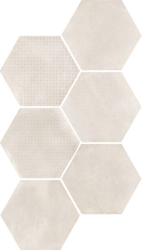 Płytka podłogowa Equipe URBAN HEXAGON MELANGE NATURAL 29,2X25,4