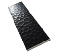 Płytka ścienna Azteca Unik R90 Bubbles Black Glossy 30x90 2