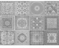 Płytka podłogowa KILIM BLACK NATURAL 59,55X59,55 G1 AP