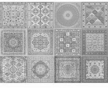 Płytka podłogowa KILIM BLACK NATURAL 59,55X59,55 G1 AP