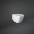 Rak Ceramics ONE miska wc podwieszana z deską  52X36,5CM BIAŁY POŁYSK