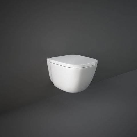 Rak Ceramics ONE miska wc podwieszana z deską  52X36,5CM BIAŁY POŁYSK