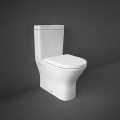 Rak Ceramics RESORT MISKA WC RIMLESS DO KOMPAKTU 60X36 CM BIAŁY POŁYSK