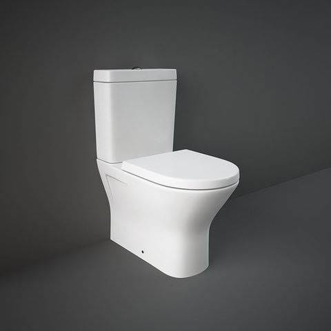 Rak Ceramics RESORT MISKA WC RIMLESS DO KOMPAKTU 60X36 CM BIAŁY POŁYSK