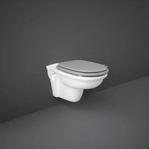 Rak Ceramics WASHINGTON MISKA WC PODWIESZ. Z KOŁNIERZEM 56X36 CM BIAŁY POŁYSK