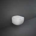 Rak Ceramics ILLUSION MISKA WC PODWIESZANA RIMLESS 52X38 CM BIAŁY POŁYSK