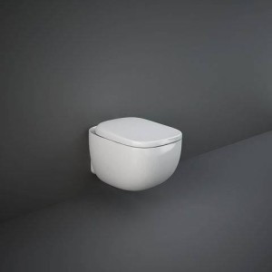 Rak Ceramics ILLUSION MISKA WC PODWIESZANA RIMLESS 52X38 CM BIAŁY POŁYSK