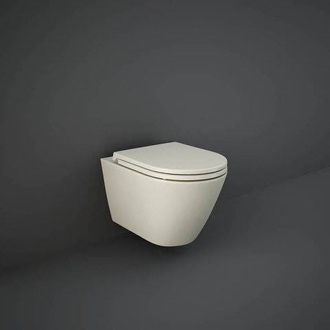 Rak Ceramics FEELING miska WC podwieszana z deską  52X36 CM BEŻ MAT (505)