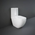 Rak Ceramics ILLUSION MISKA WC RIMLESS DO KOMPAKTU 64X38 CM BIAŁY POŁYSK