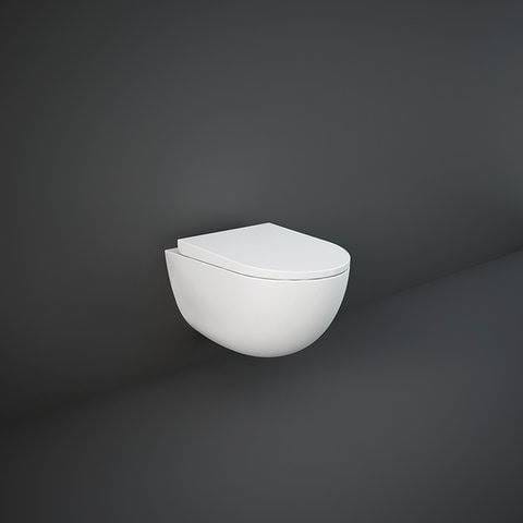 Rak Ceramics DES MISKA WC PODWIESZ. RIMLESS 52X38 CM BIAŁY POŁYSK