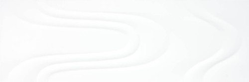 Płytka ścienna Saloni Drip Blanco Brillo 40x120