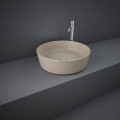 Rak Ceramics FEELING UMYWALKA SLIM NABLATOWA OKRĄGŁA 42 CM CAPPUCCINO MAT (514)