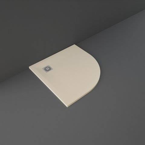 Rak Ceramics FEELING 90X90 BRODZIK PÓŁOKRĄGŁY CAPPUCCINO