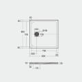 Rak Ceramics FEELING BRODZIK CAPPUCCINO 80X80 2