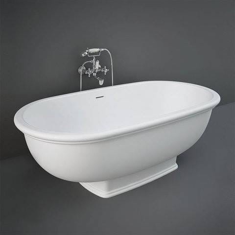 Rak Ceramics WASHINGTON WANNA WOLNOSTOJĄCA 156X81CM BIAŁY MAT (500)