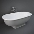 Rak Ceramics WASHINGTON WANNA WOLNOSTOJĄCA 156X81CM SZARY MAT (503)