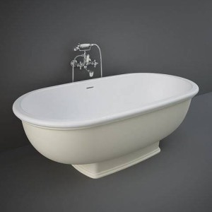 Rak Ceramics WASHINGTON WANNA WOLNOSTOJĄCA 156X81CM BEŻ MAT (505)
