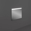 Rak Ceramics JOY LUSTRO WISZĄCE 80 X 68 CM Z OŚWIETLENIEM LED-PROSTOKĄT