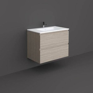 Rak Ceramics JOY SZAFKA PODUMYWALKOWA PODWIESZ. 80 CM GREY ELM