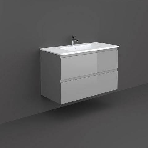 Rak Ceramics JOY SZAFKA PODUMYWALKOWA PODWIESZ. 100 CM SZARA