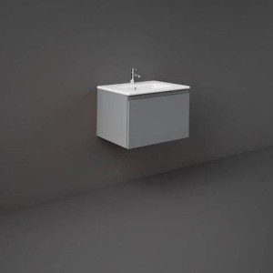 Rak Ceramics UNO JOY SZAFKA PODUMYWALKOWA PODWIESZANA 60 SZARA