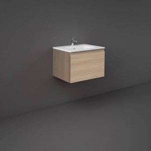 Rak Ceramics UNO JOY SZAFKA PODUMYWALKOWA PODWIESZANA 60 SCANDINAVIAN OAK
