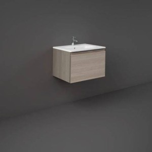 Rak Ceramics UNO JOY SZAFKA PODUMYWALKOWA PODWIESZANA 60 GREY ELM