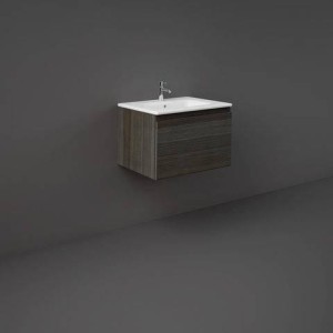 Rak Ceramics UNO JOY SZAFKA PODUMYWALKOWA PODWIESZANA 60 MOKA WALNUT