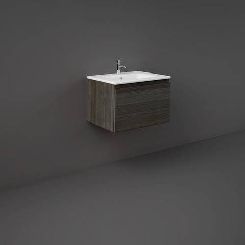 Rak Ceramics UNO JOY SZAFKA PODUMYWALKOWA PODWIESZANA 60 MOKA WALNUT