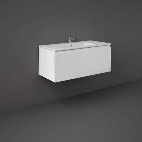 Rak Ceramics UNO JOY SZAFKA PODUMYWALKOWA PODWIESZANA 100 BIAŁA