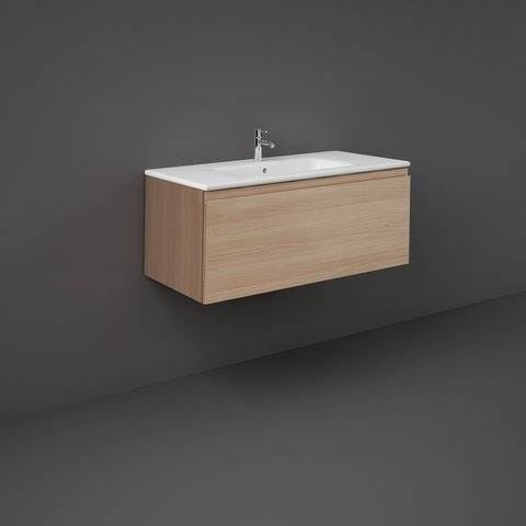 Rak Ceramics UNO JOY SZAFKA PODUMYWALKOWA PODWIESZANA 100 SCANDINAVIAN OAK