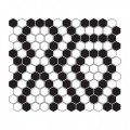 Mozaika Dunin Mini Hexagon B&W Lace