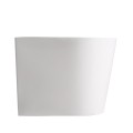 MASSI Wanna wolnostojąca WALL 140 cm z przelewem 4