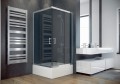 Kabina prysznicowa kwadratowa Modern Besco 165  80 cm