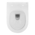 Zestaw Oltens Hamnes miska WC wisząca PureRim z powłoką SmartClean z deską wolnoopadającą 42514000 7