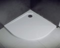 Brodzik półokrągły Ultraslim Asco 90 cm