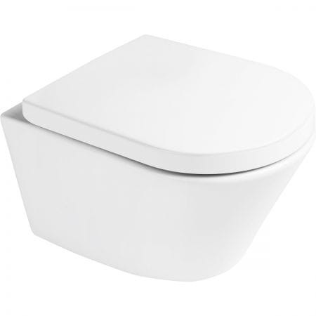 Oltens Jog miska WC wisząca PureRim biała 42001000