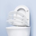 Zestaw Oltens Jog miska WC wisząca PureRim z powłoką SmartClean z deską wolnoopadającą  2