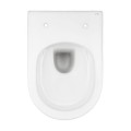 Zestaw Oltens Jog miska WC wisząca PureRim z powłoką SmartClean z deską wolnoopadającą  3