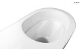 Zestaw Oltens Jog miska WC wisząca PureRim z powłoką SmartClean z deską wolnoopadającą Slim 42505000 4