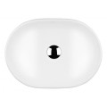 Oltens Hamnes umywalka 47,5x34 cm nablatowa owalna z powłoką SmartClean biała  2