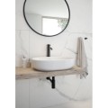 Oltens Hamnes umywalka 60x42,5 cm nablatowa owalna z powłoką SmartClean biała  4