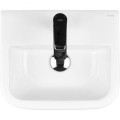 Oltens Vernal umywalka 40x32,5 cm wisząca z powłoką SmartClean biała  3