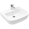 Oltens Vernal umywalka 56x45 cm wisząca z powłoką SmartClean biała