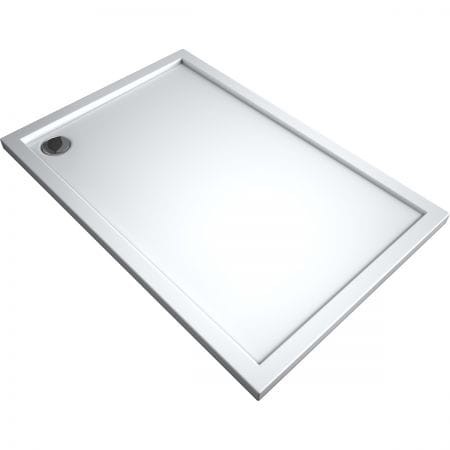 Oltens Superior brodzik prostokątny 140x80 cm akrylowy biały