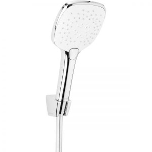 Oltens Driva EasyClick (S) Gide zestaw prysznicowy chrom biały 